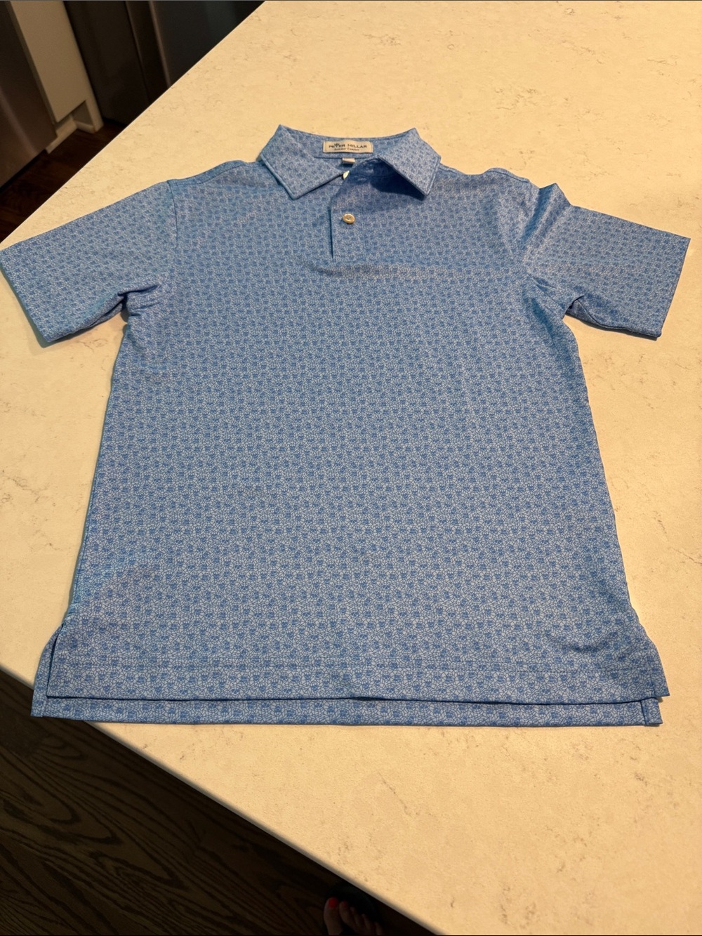 Peter Millar Youth Club collection NEW polo shirt size small 7/8